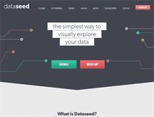 Tablet Screenshot of getdataseed.com